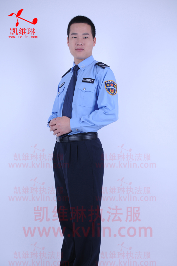 劳动保障监察制服男士制式长袖衬衣